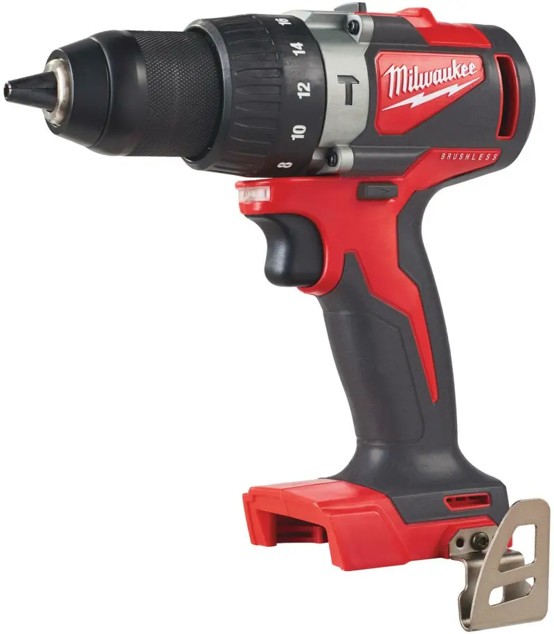 Aku příklepová vrtačka Milwaukee M18 BLPD2-501B, aku M18 B5 + M12-18 C + taška, 4933500775